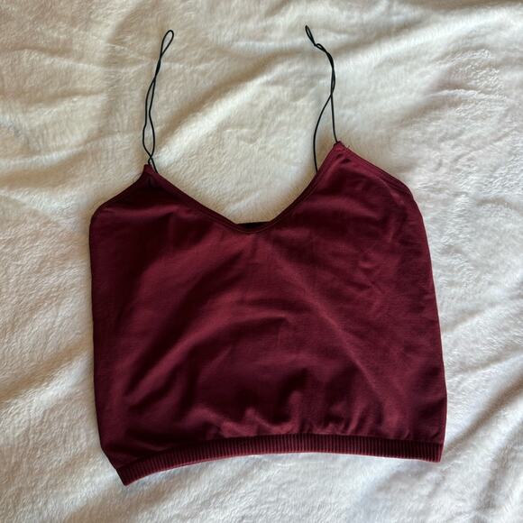 Maroon Intimately Free People Tank Top - Picture 1 of 3